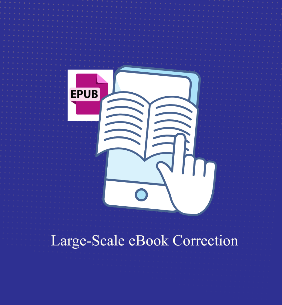 Large-Scale eBook Correction & Validation